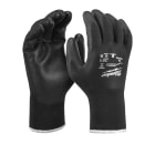 MILWAUKEE - GUANTI GENERICI IN PU NERI - 10XL-12PZ