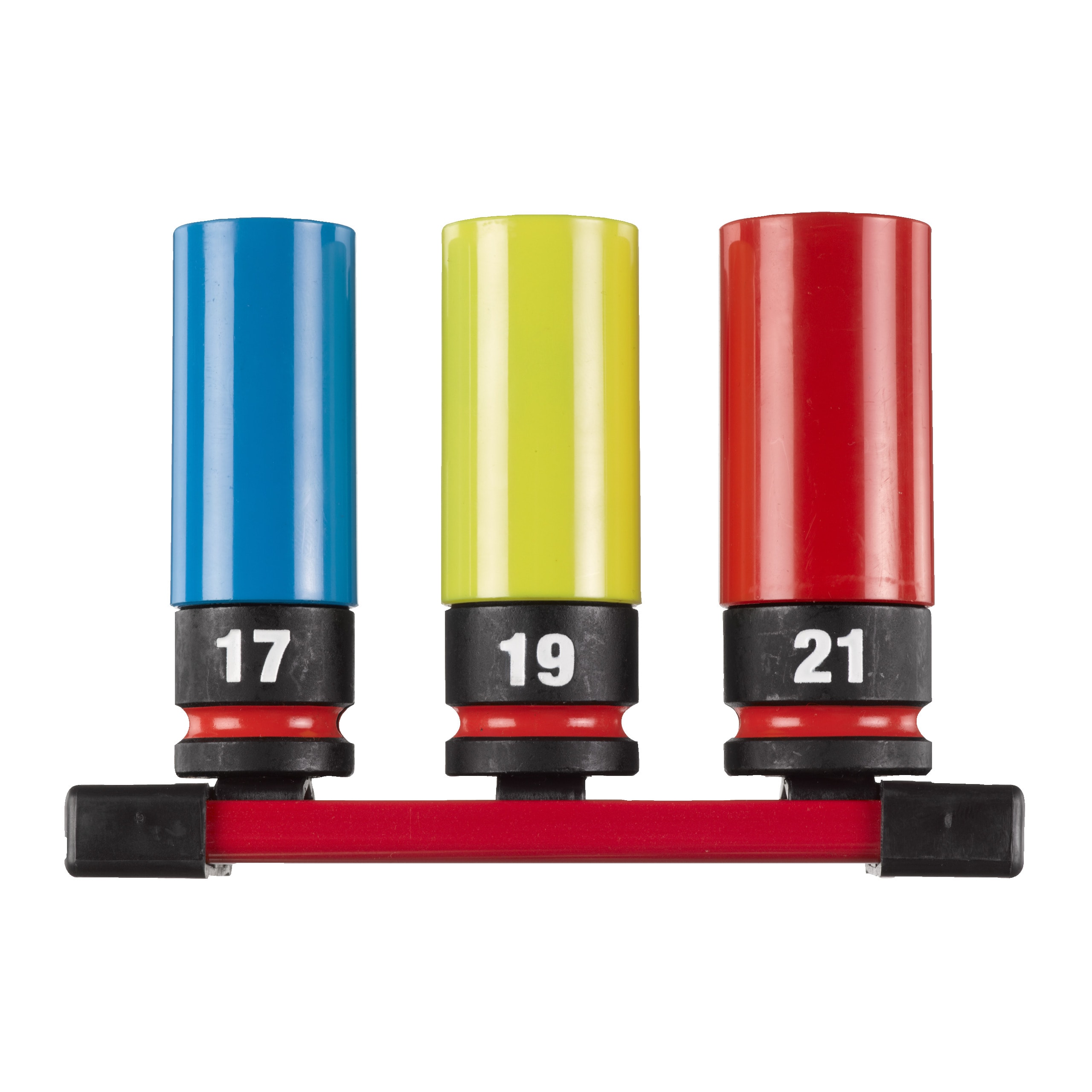 MILWAUKEE - SET BUSSOLE 1/2' GOMMATE 3PZ