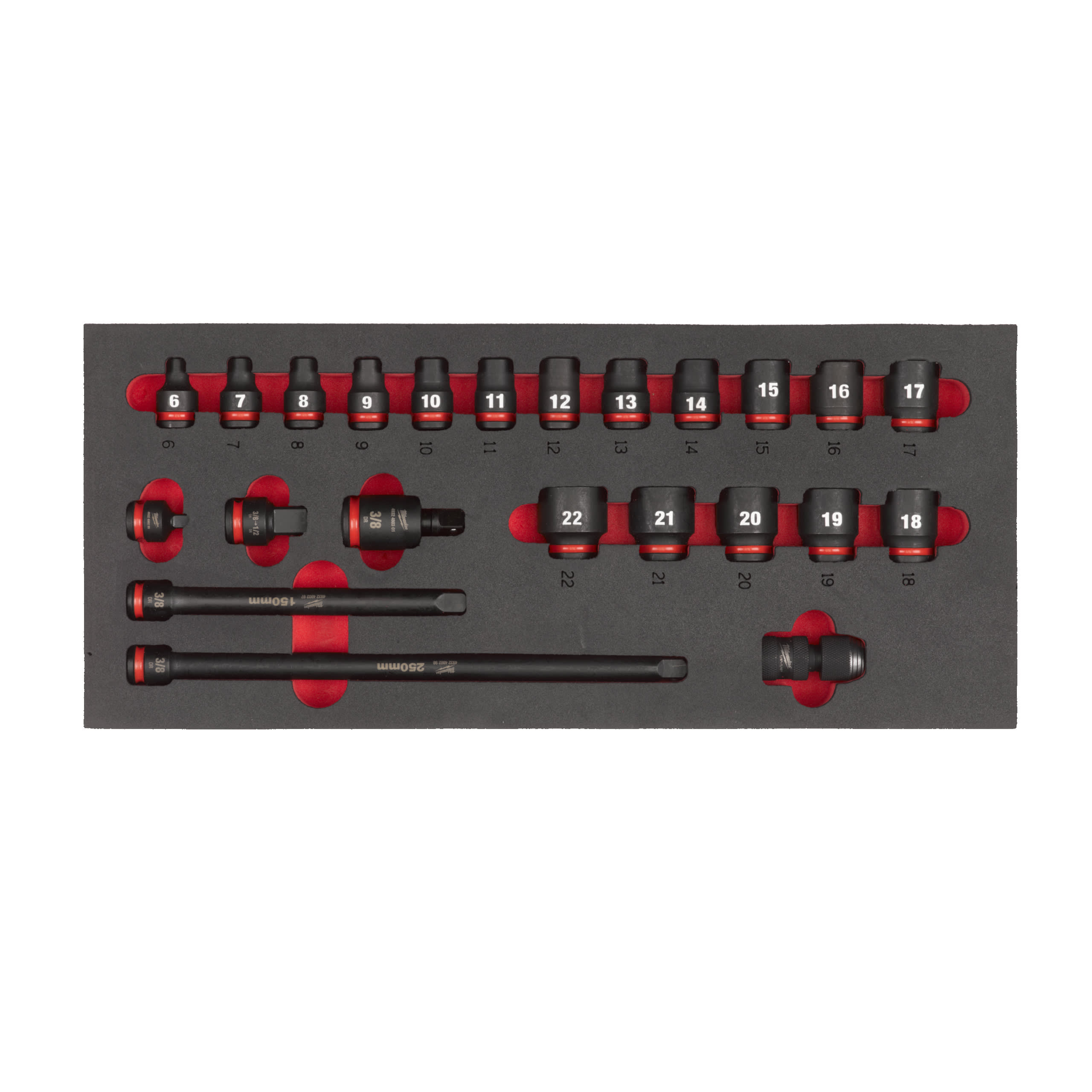 MILWAUKEE - SET BUS. MACCH. CORT. 3/8 MOD.MORB.23 PZ