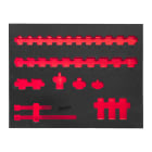 MILWAUKEE - SET BUS. MACCH. CORT. 12 MOD.MORB.VUOTO