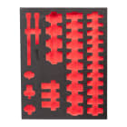 MILWAUKEE - SET BUS. MACCH. LUNG. 12 MOD.MORB.VUOTO 4932493393