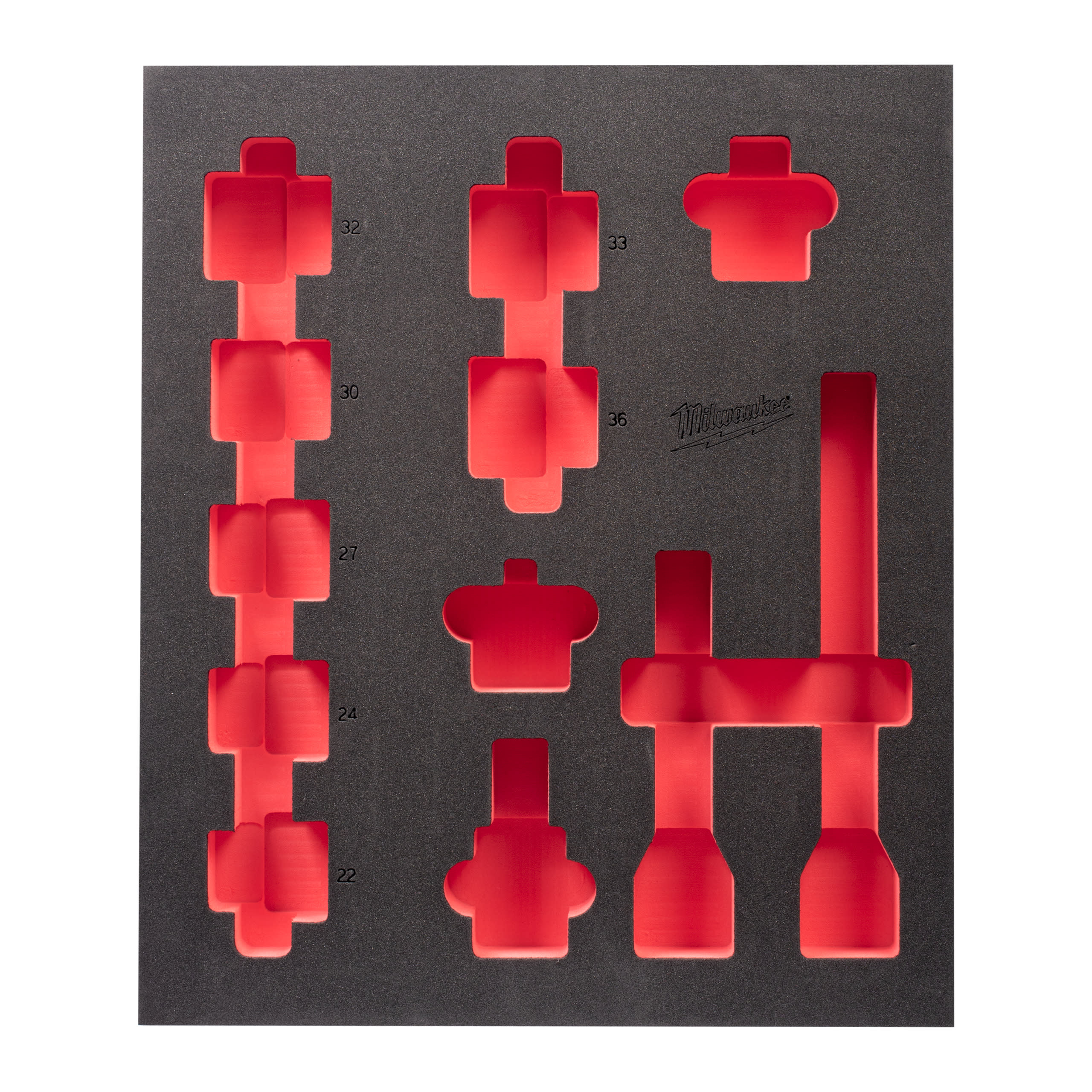 MILWAUKEE - SET BUS. MACCH. CORT. 34 MOD.MORB.VUOTO 4932493395