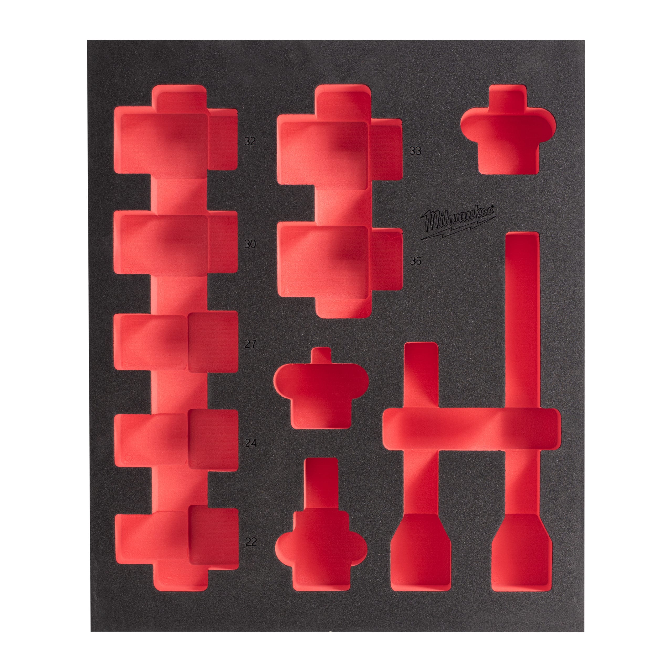 MILWAUKEE - SET BUS. MACCH. LUNG. 34 MOD.MORB.VUOTO 4932493397