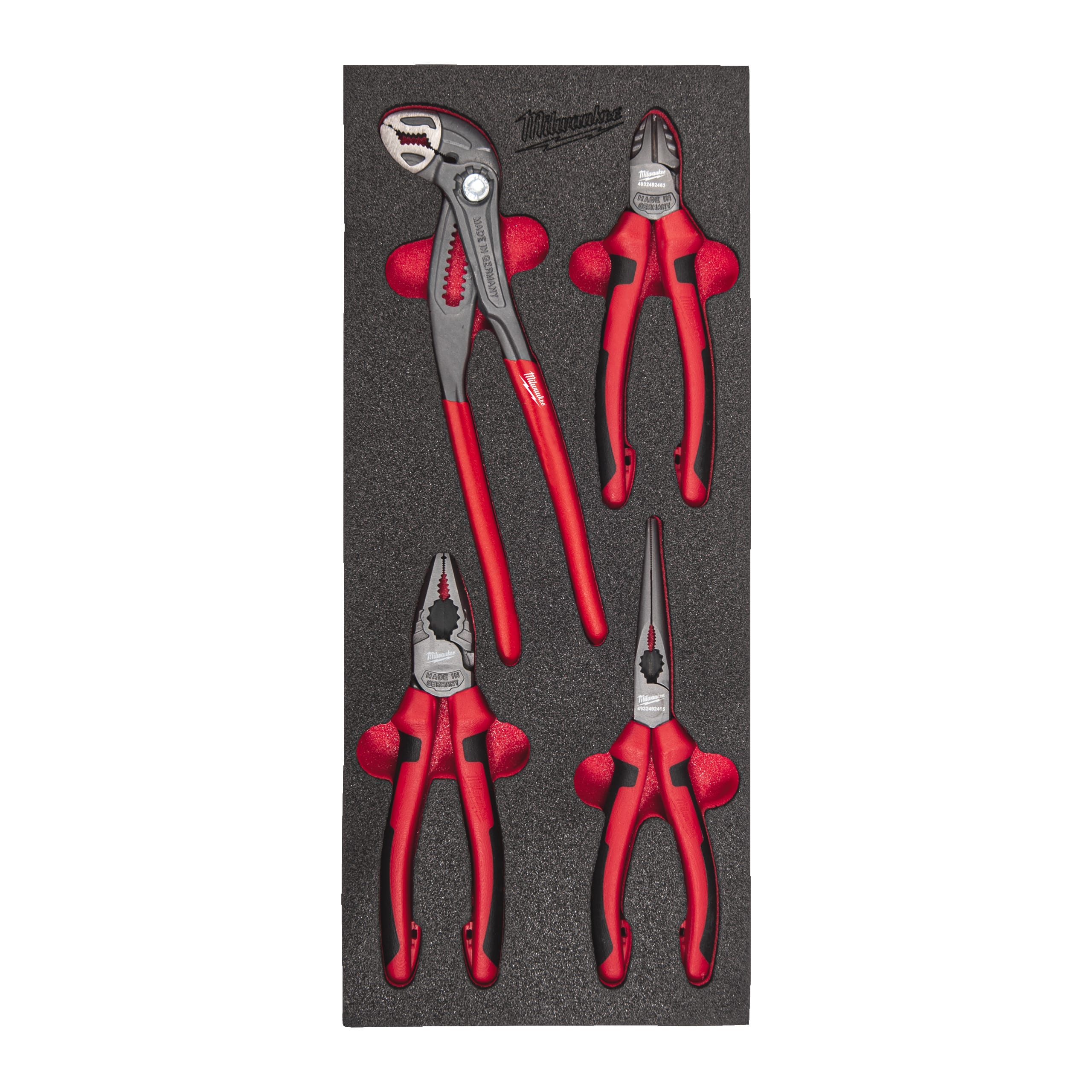 MILWAUKEE - SET PINZE GENERICHE N2 MODULO MORBIDO