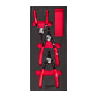 MILWAUKEE - SET PINZE REV ANELLI ELAST N1 MOD MORB