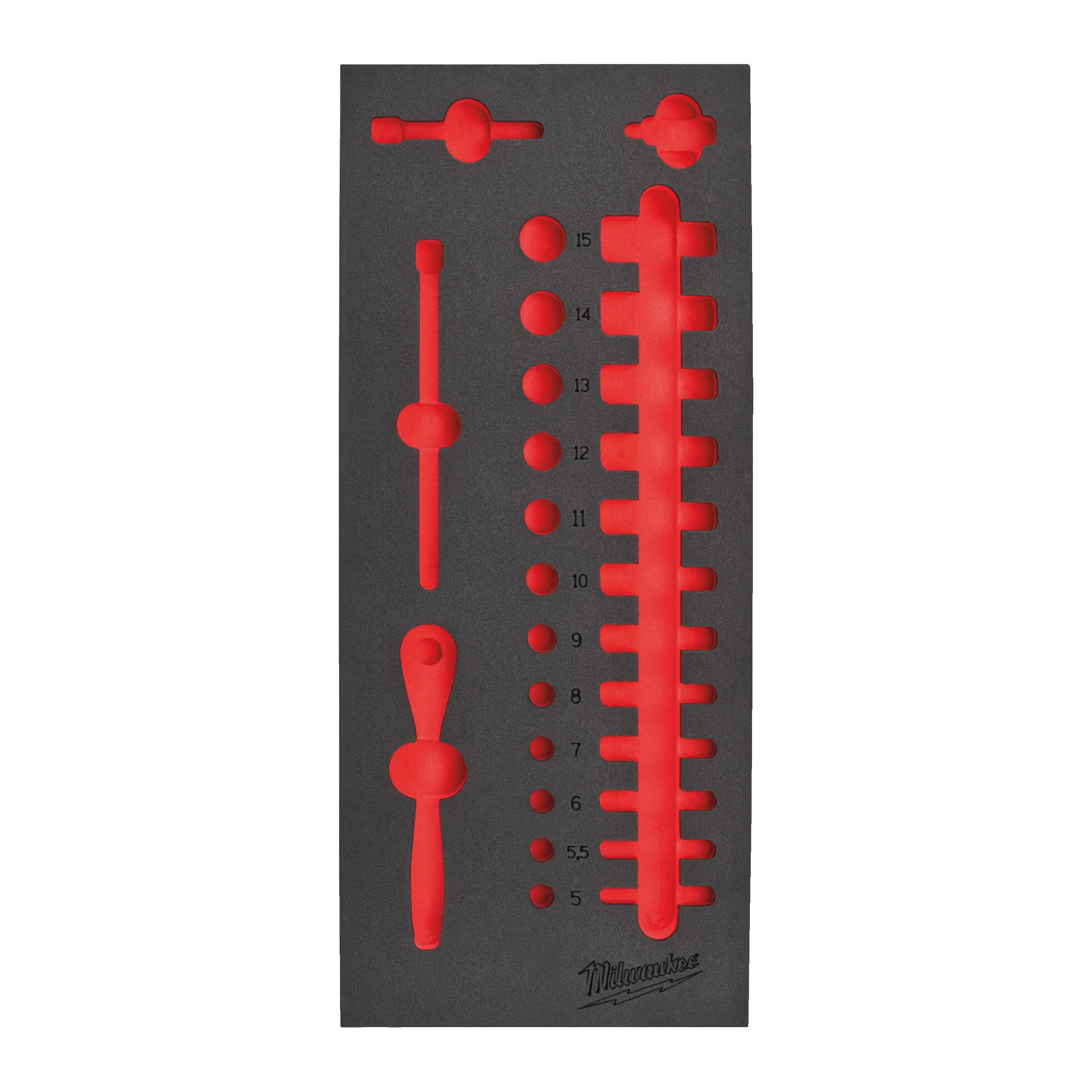 MILWAUKEE - MODULO VUOTO SET CRIC E BUSSOLE 1/4