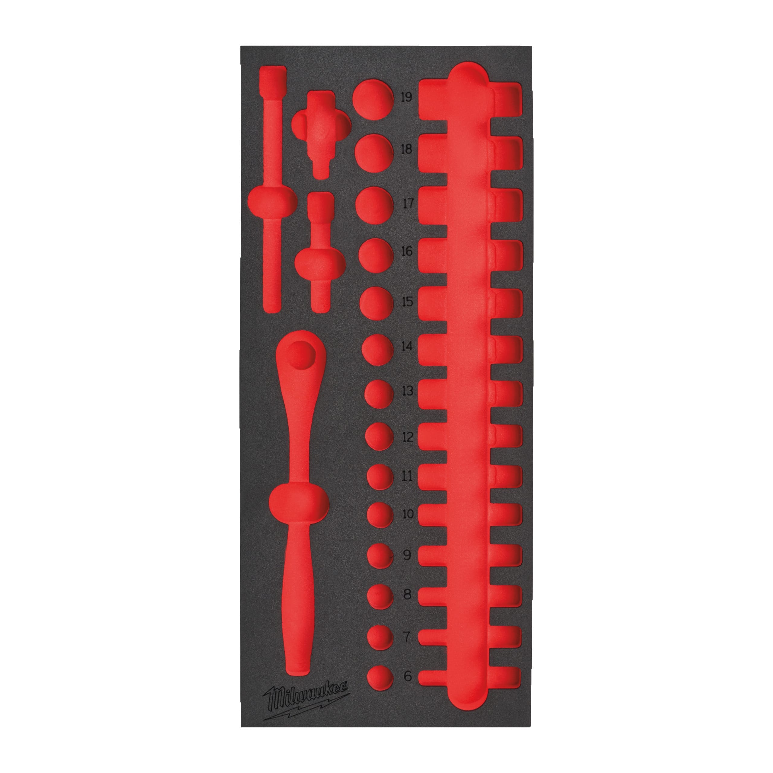 MILWAUKEE - MODULO VUOTO SET CRIC E BUSSOLE 38