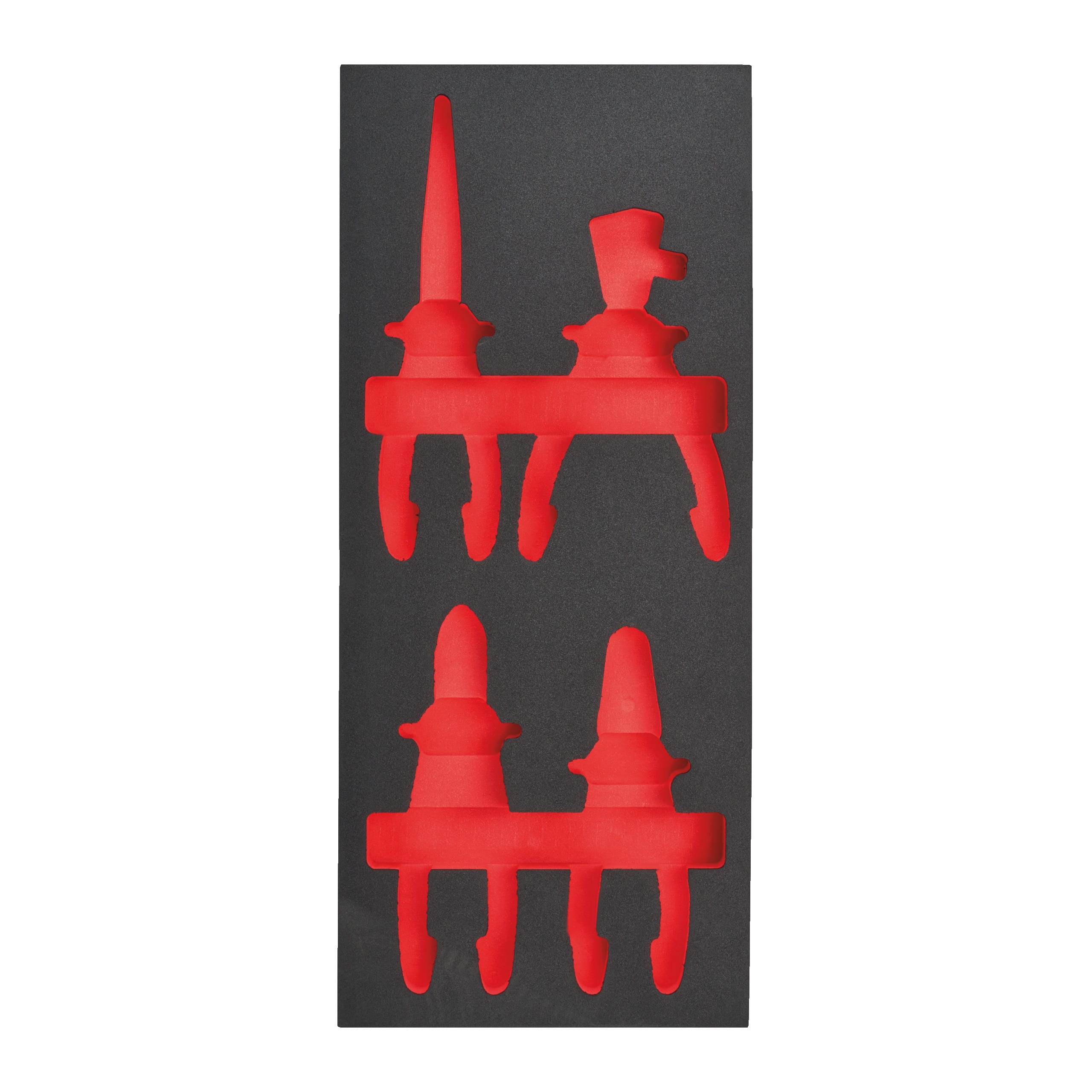 MILWAUKEE - MODULO VUOTO SET UTEN ISOLATI 1000V N2