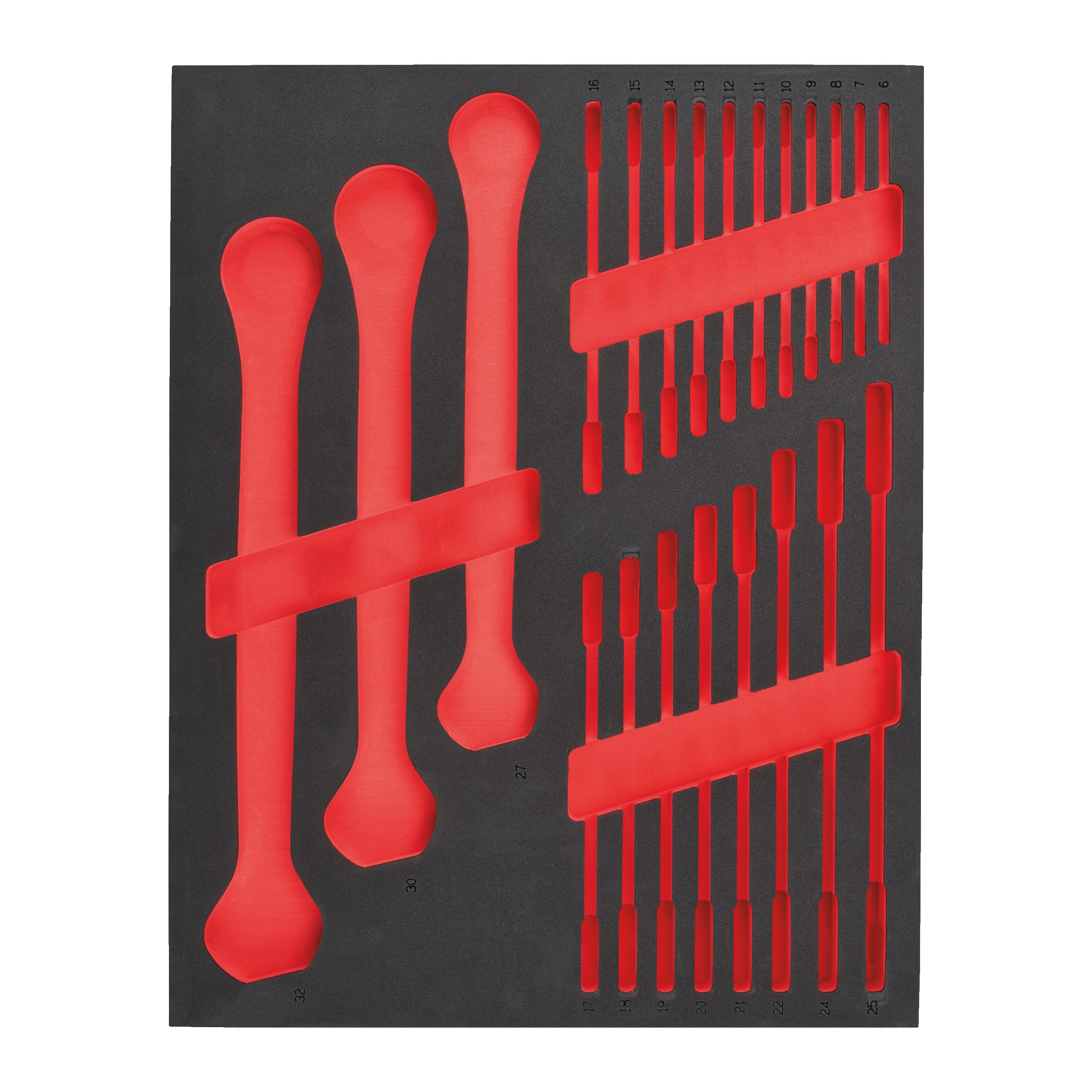 MILWAUKEE - MODULO VUOTO SET CHIAVI COMB CRIC COMPL