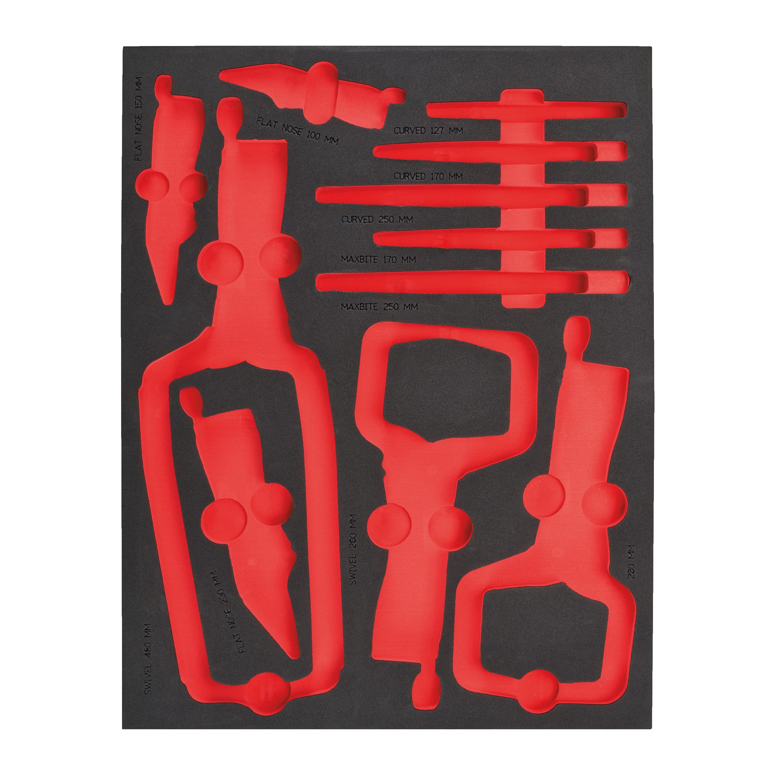 MILWAUKEE - MODULO VUOTO SET PINZE AUTOBLOC. COMPL