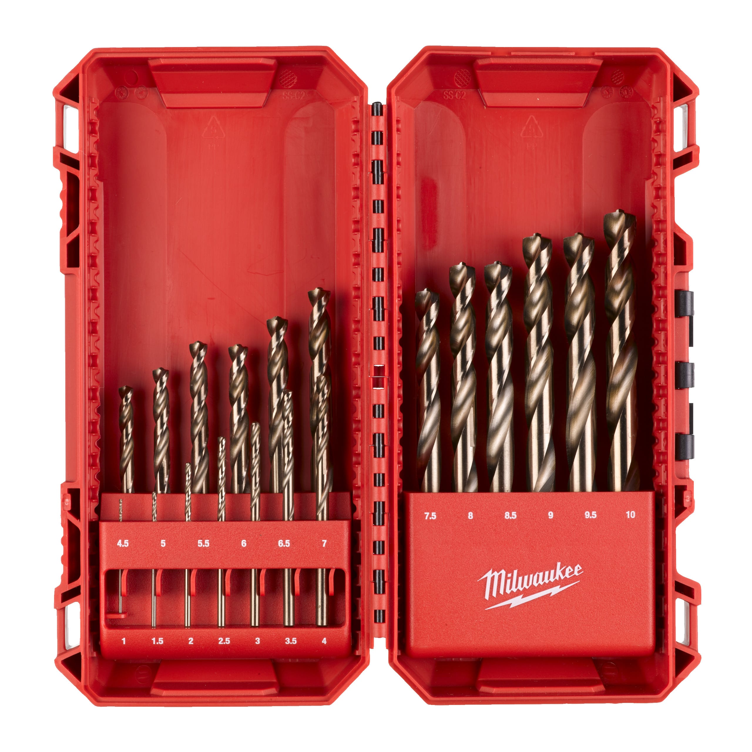 MILWAUKEE - CASSETTA PUNTE HSS- G CO 19 PZ