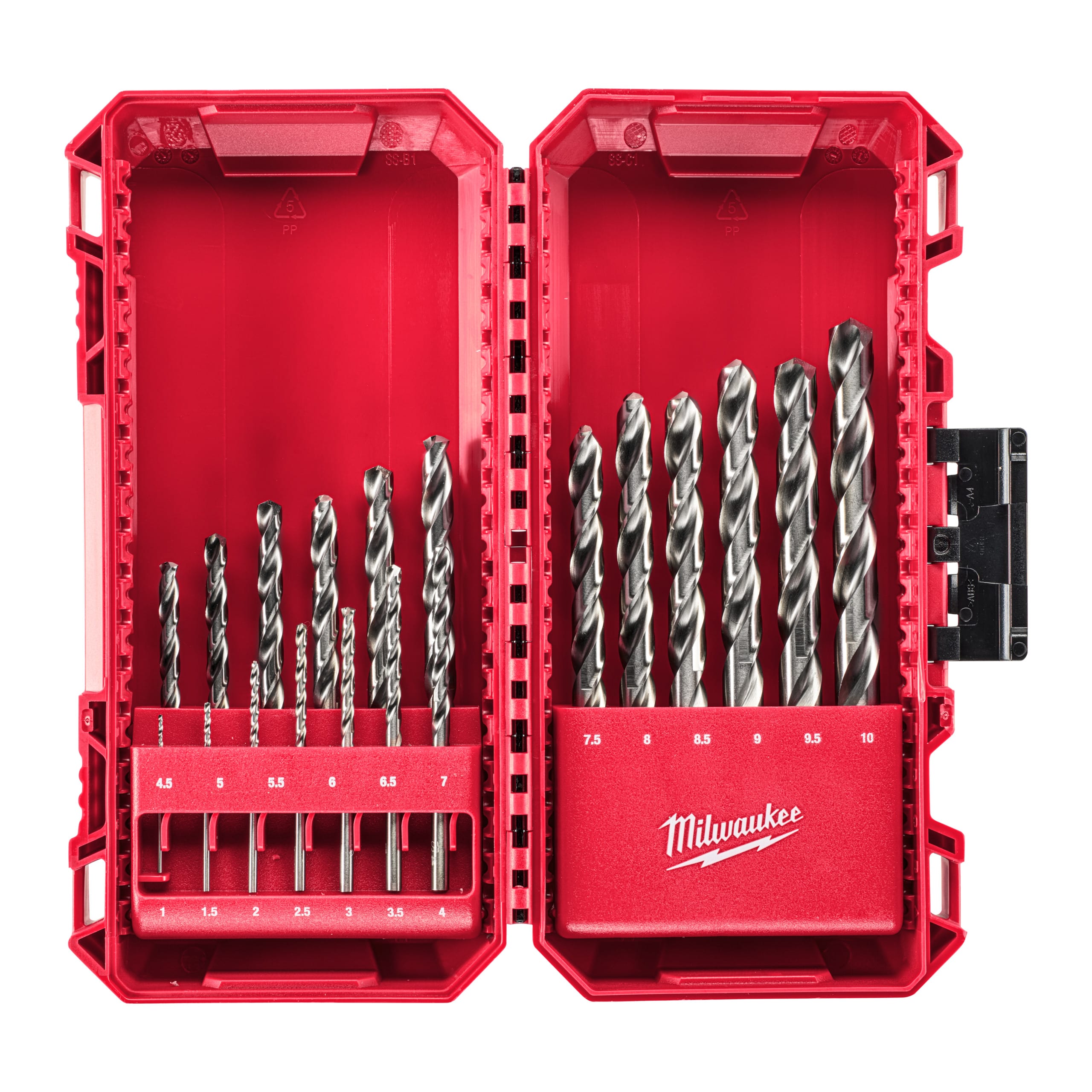 MILWAUKEE - SET PUNTE HSS-G 19 PZ 4932493869