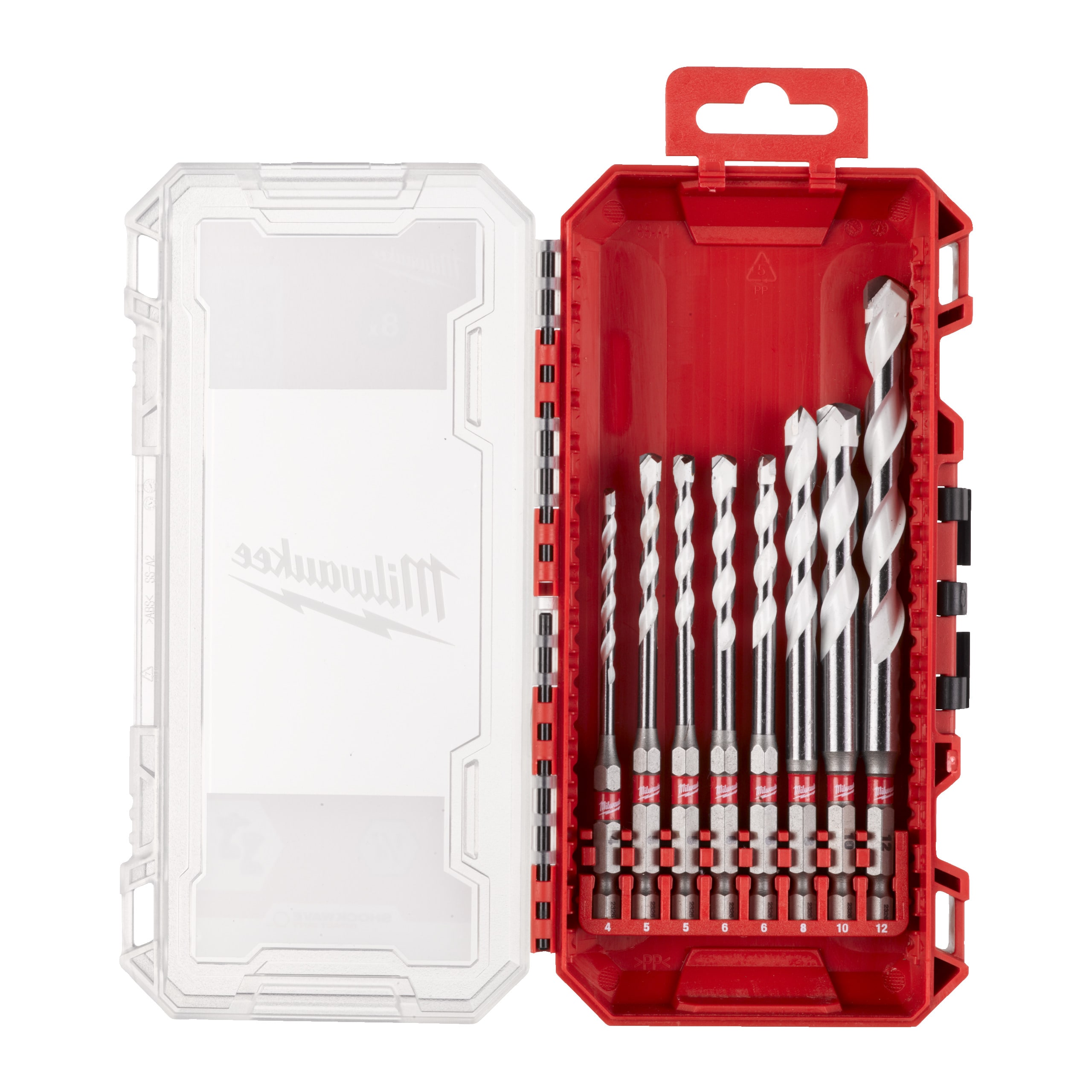 MILWAUKEE - SET 1 PUNTE MULTIMATERIALE 8 PZ 4932493871