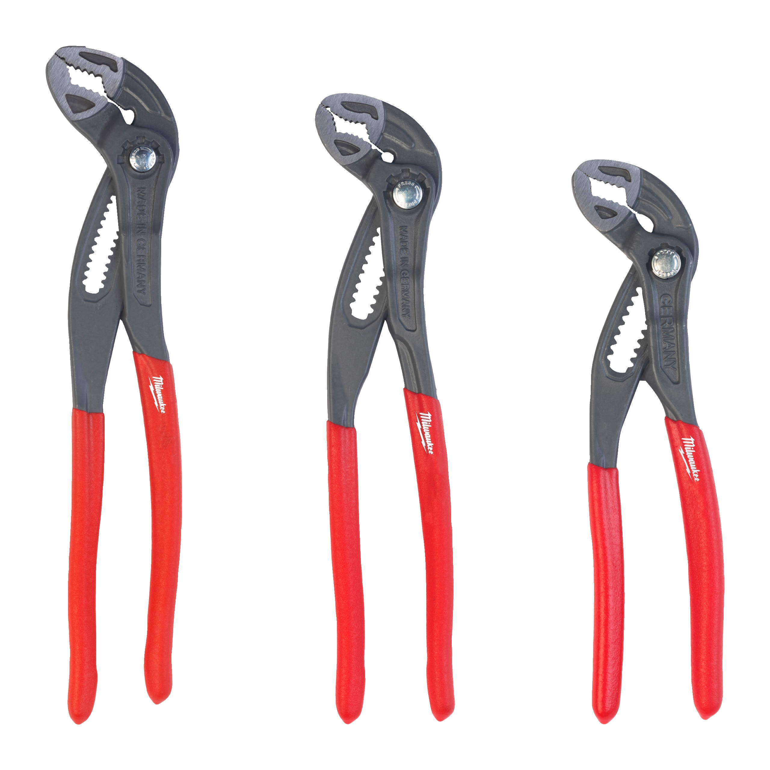 MILWAUKEE - SET PINZE PAPPAG REGOL.180250300MM 3PZ