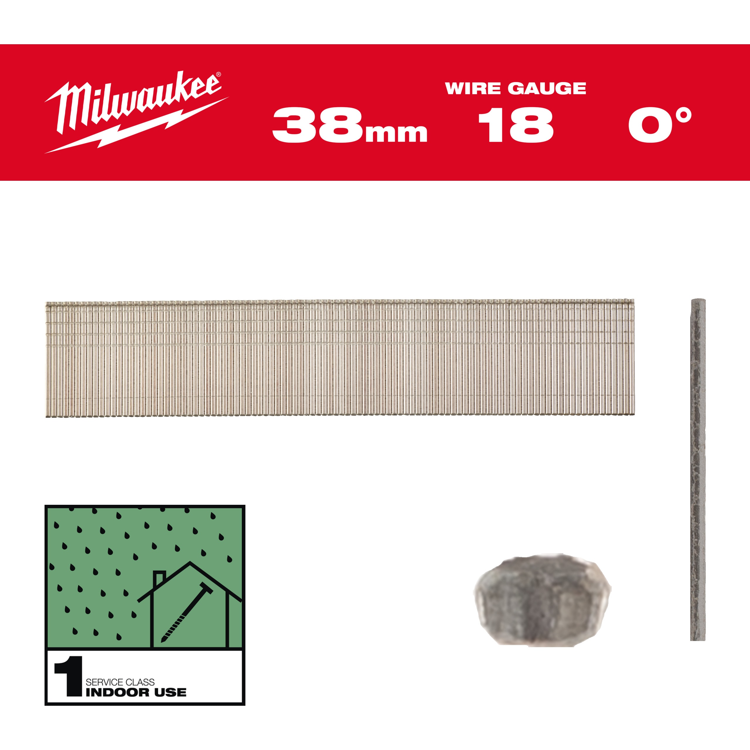 MILWAUKEE - GROPPINO 18G38MMRCGSC1 5000 PZ 4932498744