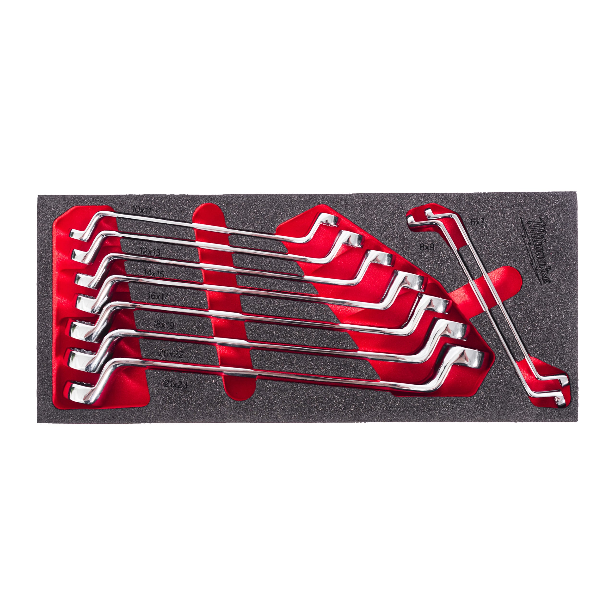 MILWAUKEE - SET CHIAVI POL DOPPIE CURVE MOD MORB 9PZ