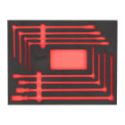 MILWAUKEE - MOD VUOTO SET CHIAVI A T 8 PZ -TERMOFORM