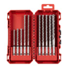 MILWAUKEE - SET 3 PUNTE SDS-PLUS MX4 10PZ