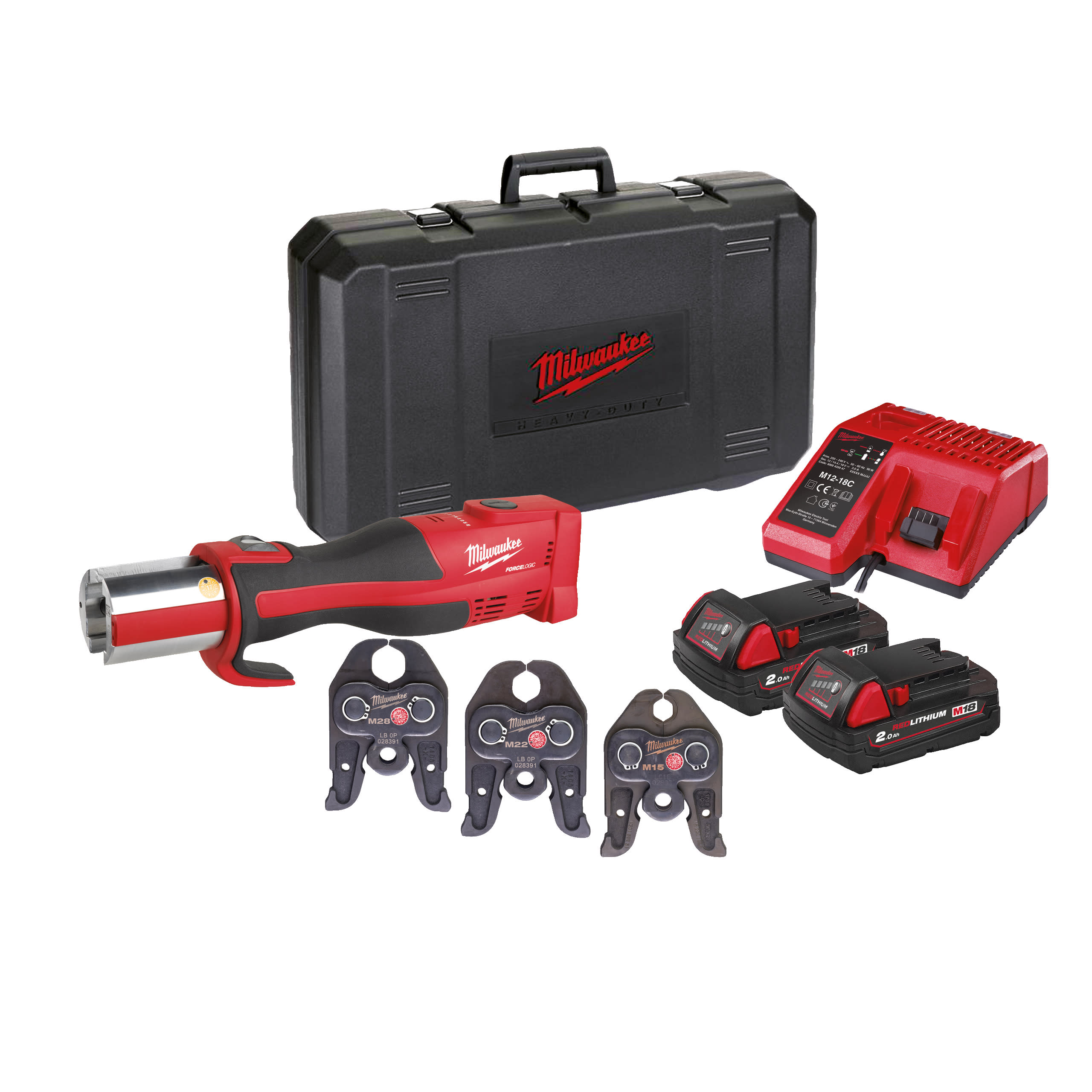 MILWAUKEE - M18BLHPT202CM-SET_PRESSATRICE