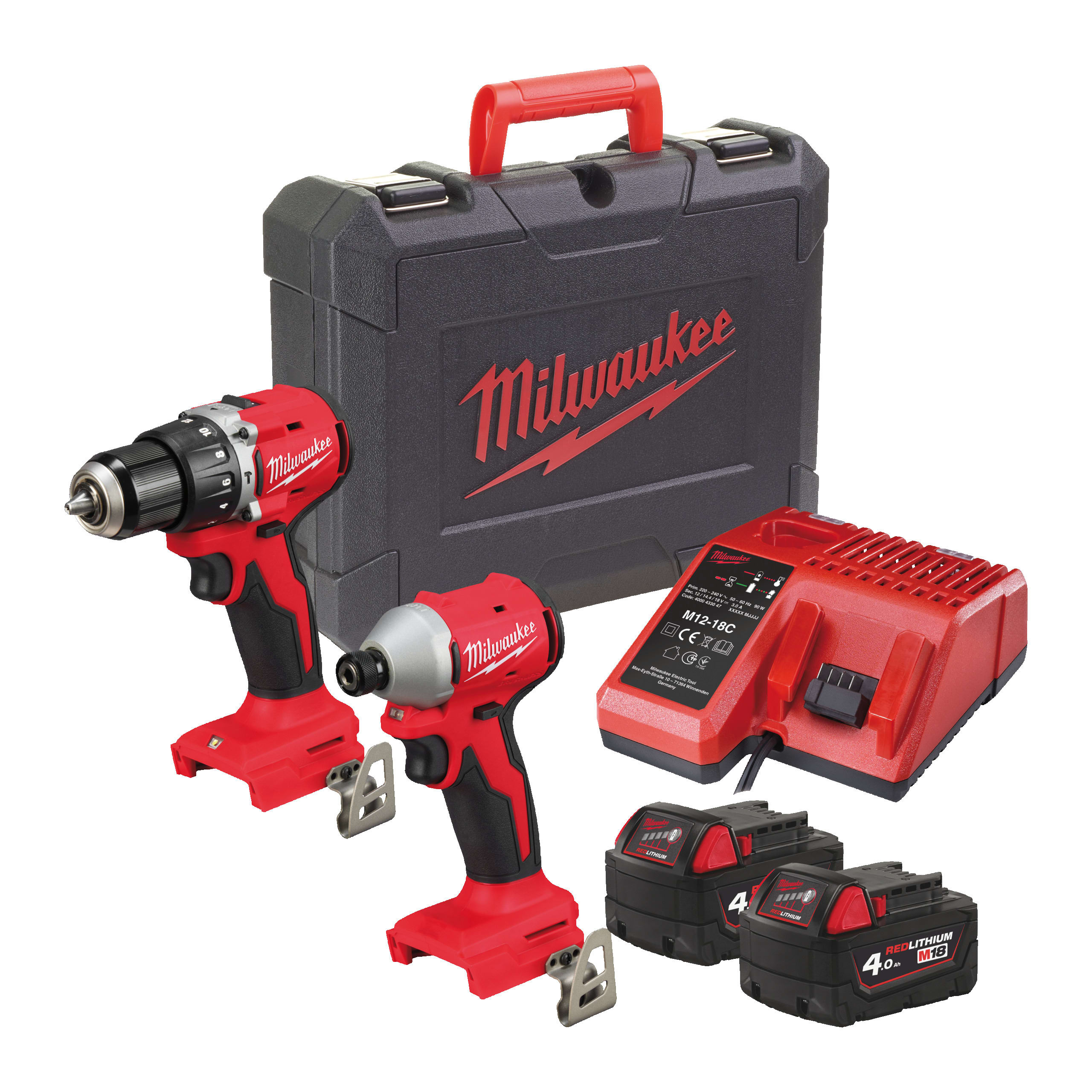 MILWAUKEE - M18 BLCPP2A-402C KIT BLPDRC+BLIDRC