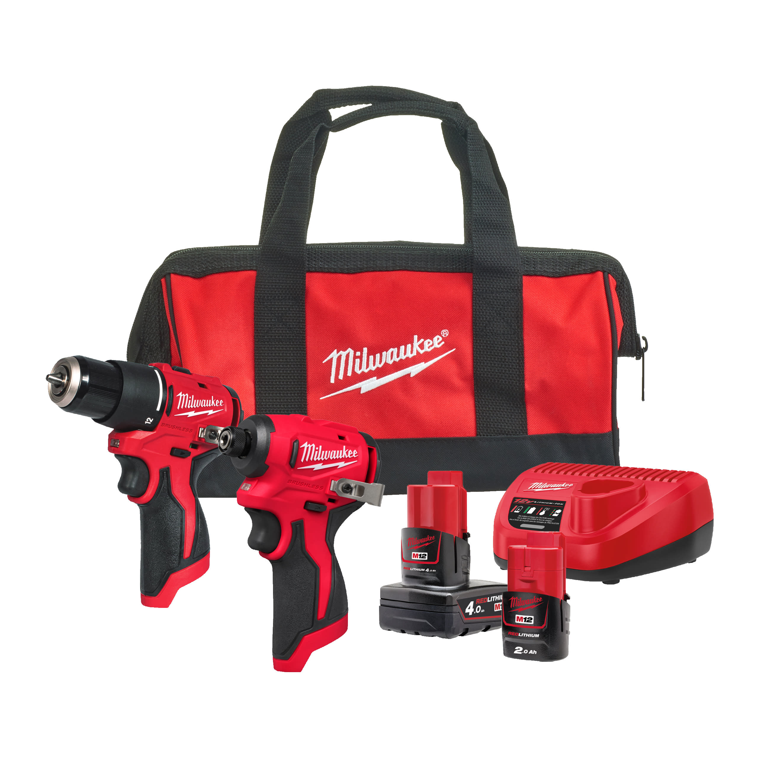 MILWAUKEE - M12 BLPP2B-422B /BLPDRC+BLIDRC 4933500425