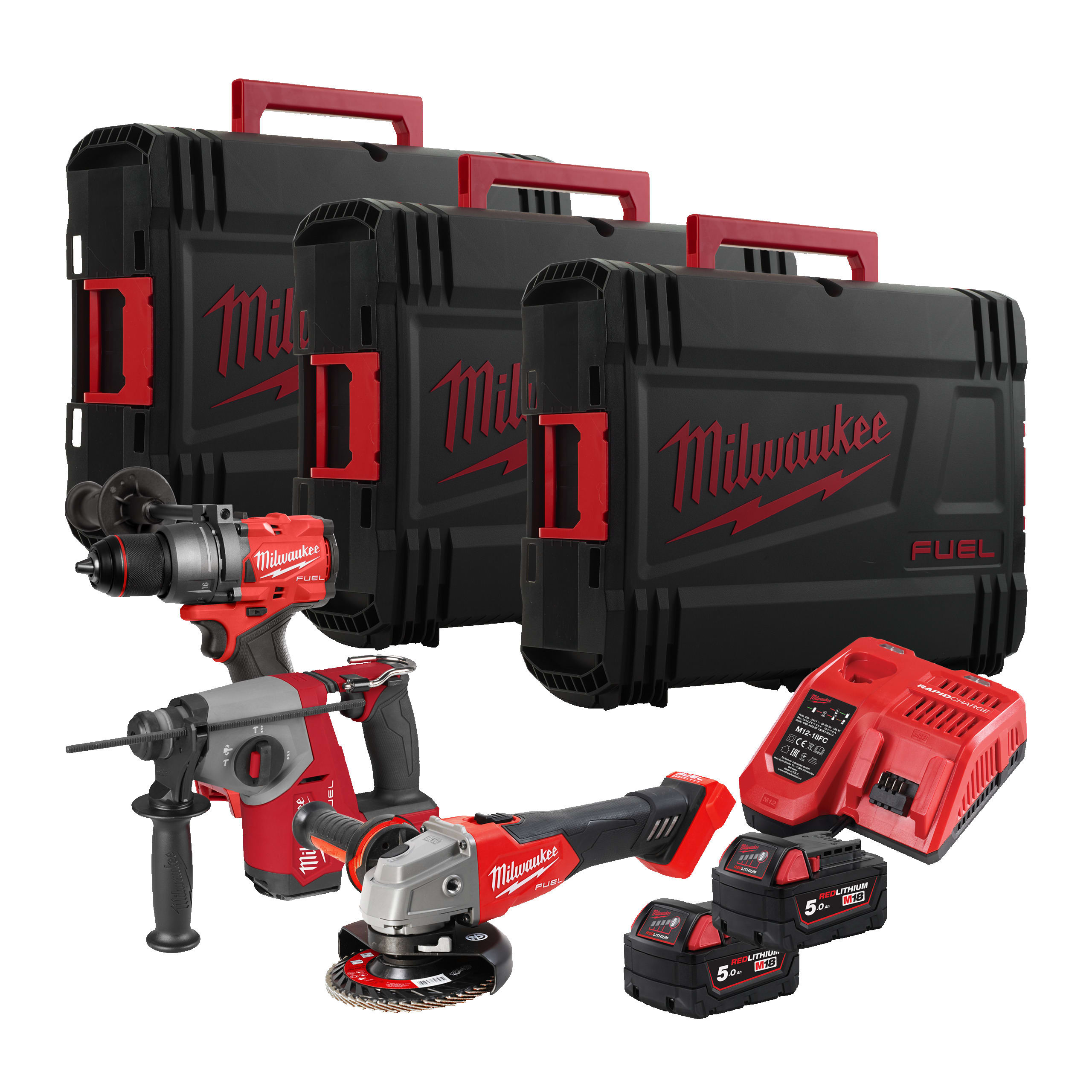 MILWAUKEE - M18 FPP3ITA-502 FPD3+FSAG+FHAC16