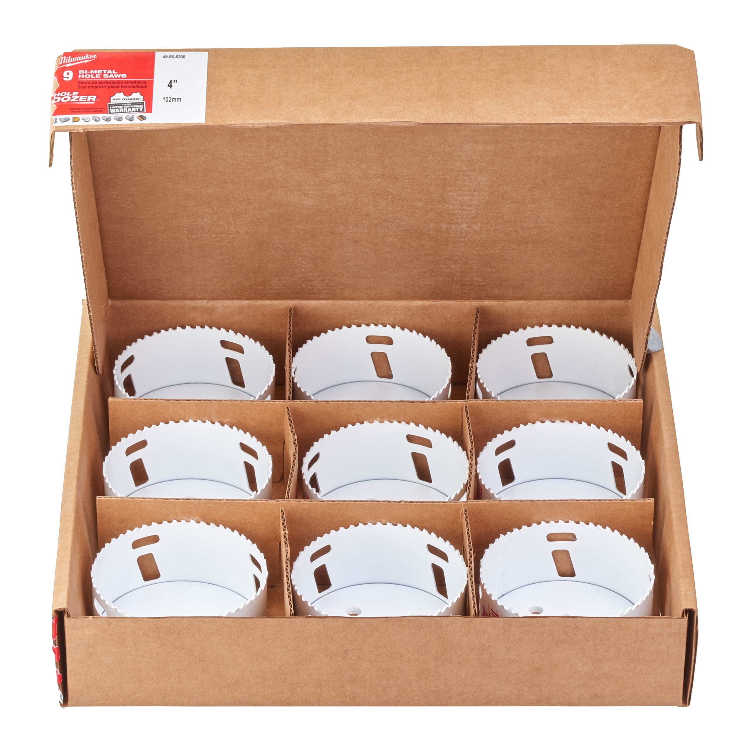MILWAUKEE - SEGA A TAZZA 102 MM - CONF. 9PZ