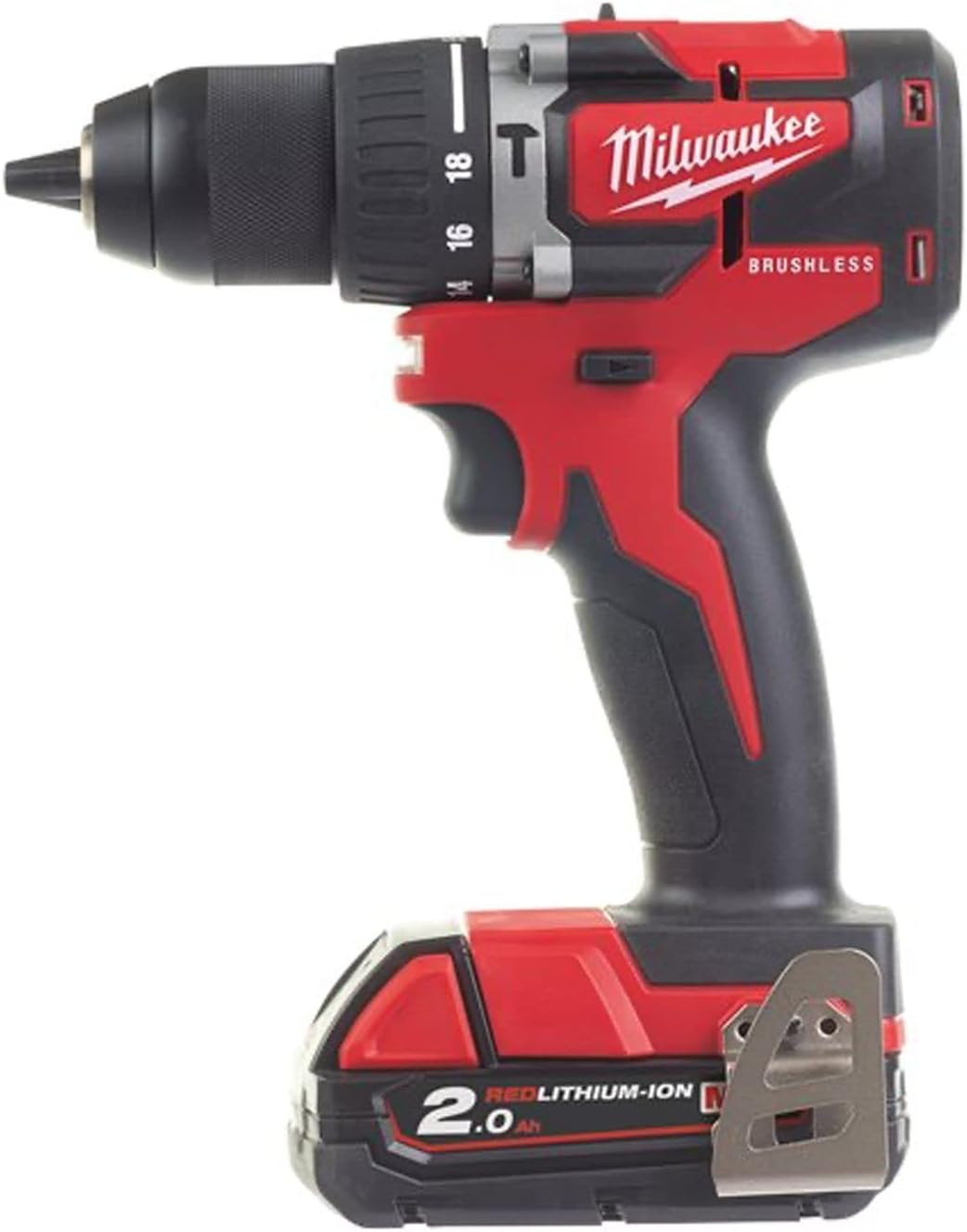 MILWAUKEE - M18 CBLPD-203_TRAPANO A PERCUSSIONE 18V 4933472219