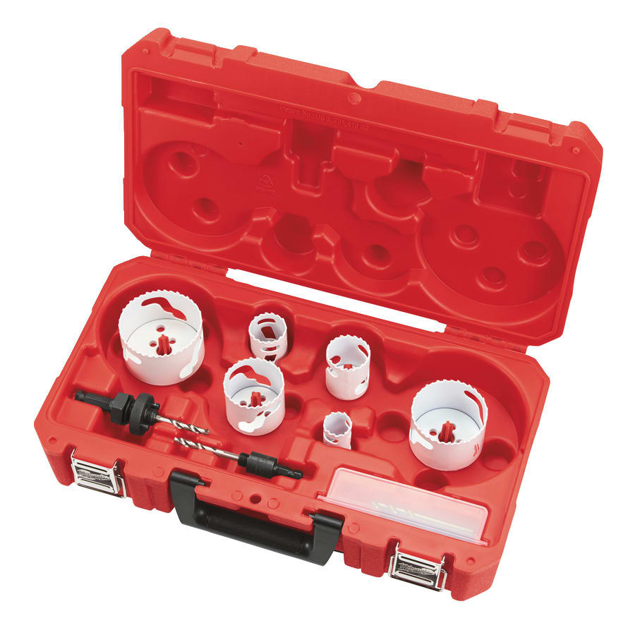 MILWAUKEE - KIT SEGHE A TAZZA 10 PZ