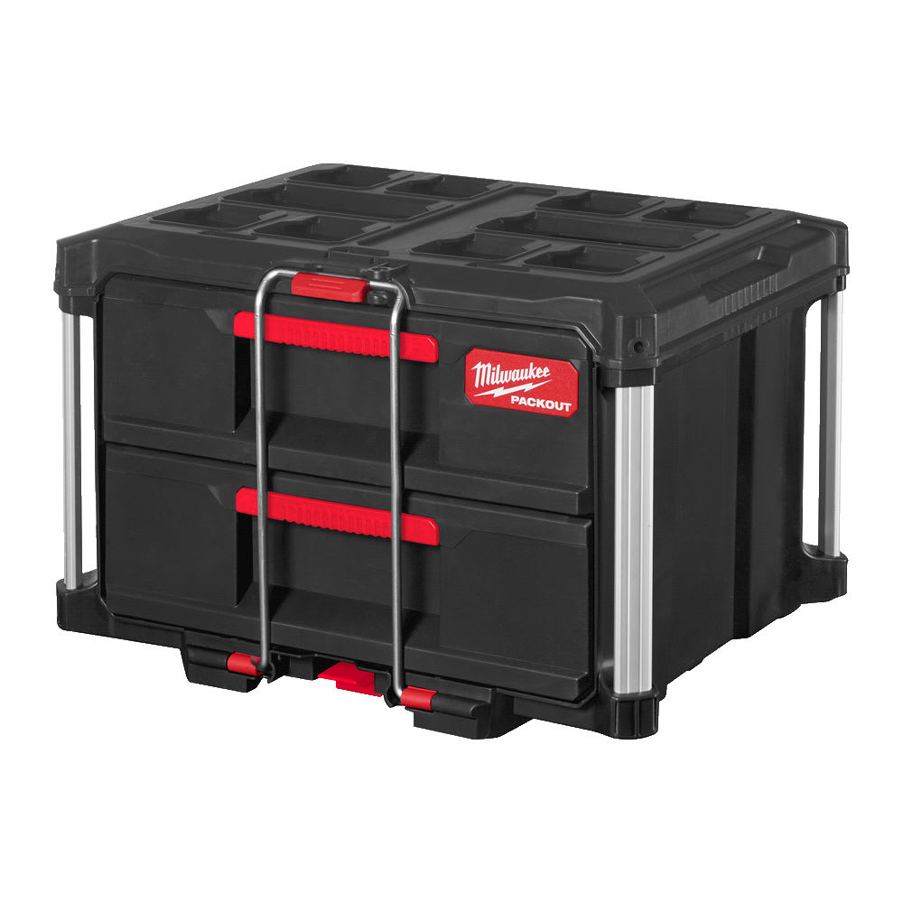 MILWAUKEE - PACKOUT CASSETTIERA A 2 CASSETTI