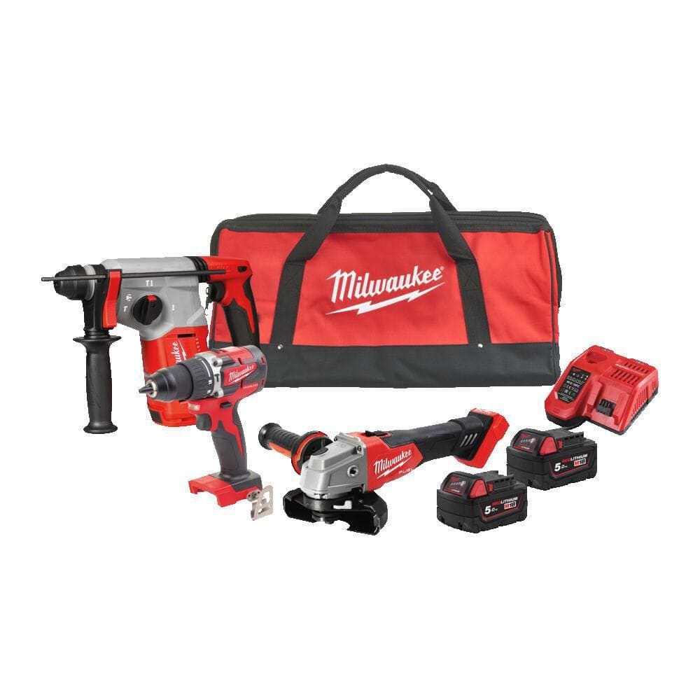 MILWAUKEE - M18 PPA3-502 KIT BLPDRC+FSAG+BLH