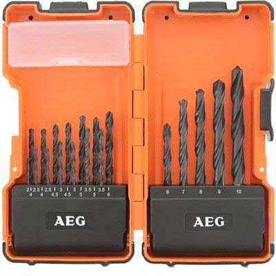 MILWAUKEE - AEG - POWERSET 19 PUNTE HSS-R DIN 338