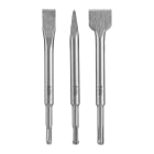MILWAUKEE - AEG - SET SCALPELLI SDS-PLUS