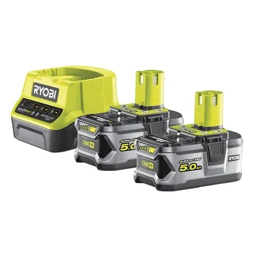 RYOBI - RC18120-250_2X 5.0AH + CARICABATT.
