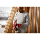 MILWAUKEE - HTLSGR -M T-SHIRT MAN. LUN. HYBRID GRI