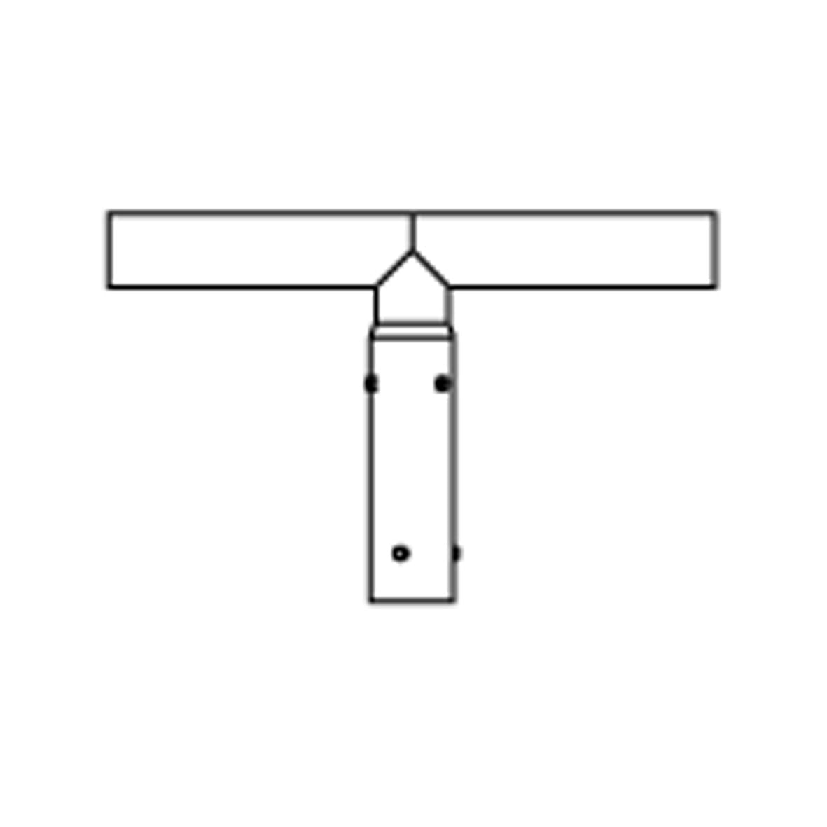 TECNOPALI - BRACCIO A SQUADRO DOPPIO PDI 250 FAPA025LZID001N