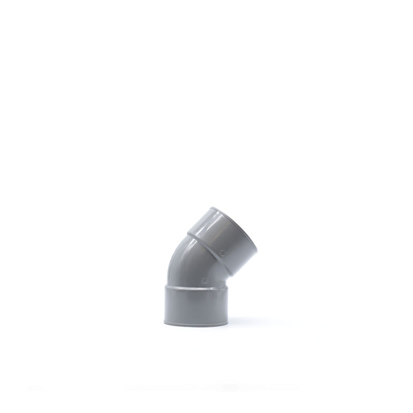 SISTEM AIR - CURVA PVC 45GR FF DIAM. 40