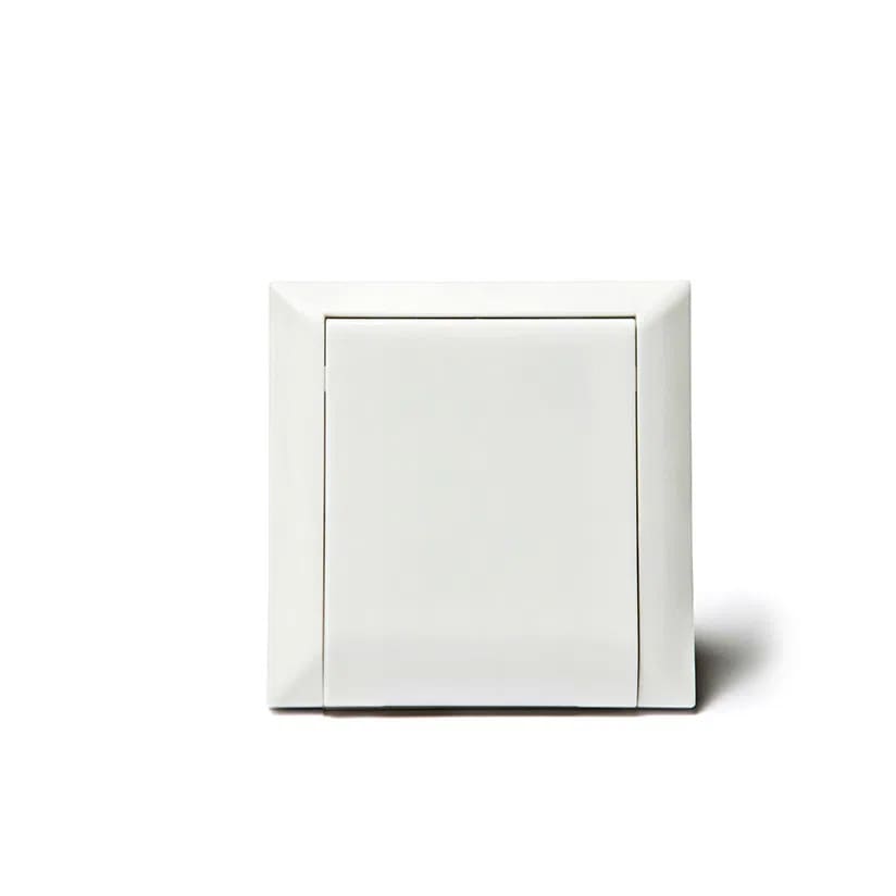 SISTEM AIR - PRESA ASPIRANTE QUADRATA DESIGN BIANCA