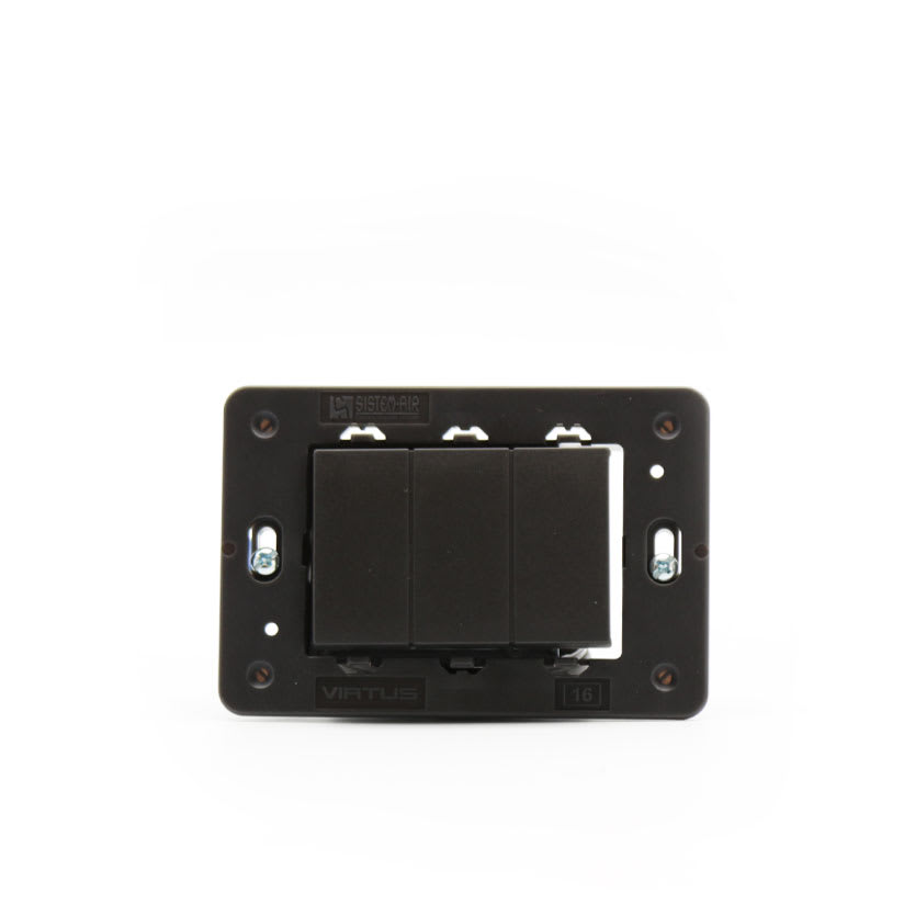 SISTEM AIR - PRESA ASP.VIMAR EIKON/EVO/EX NERA 1558.0