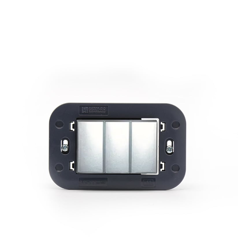 SISTEM AIR - PRESA ASP. BTICINO AXOLUTE SILVER