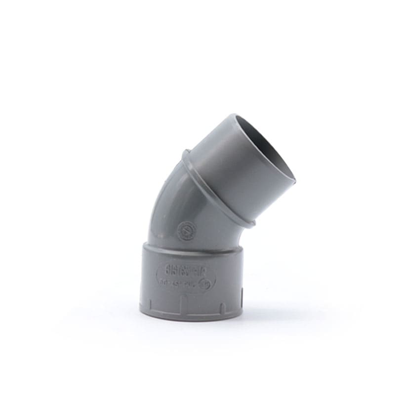 SISTEM AIR - CURVA PVC 45GR MF DIAM. 100