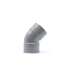 SISTEM AIR - CURVA PVC 45GR FF DIAM. 100