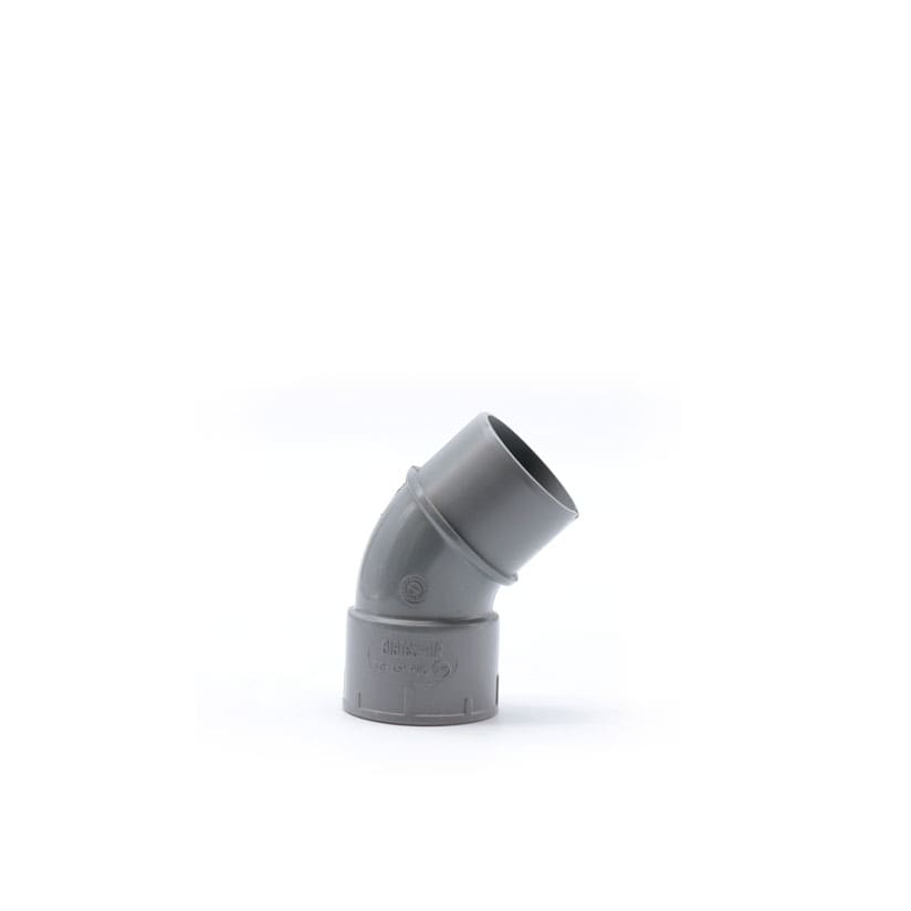 SISTEM AIR - CURVA PVC 45GR MF DIAM. 50