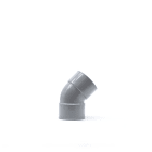 SISTEM AIR - CURVA PVC 45GR FF DIAM. 50