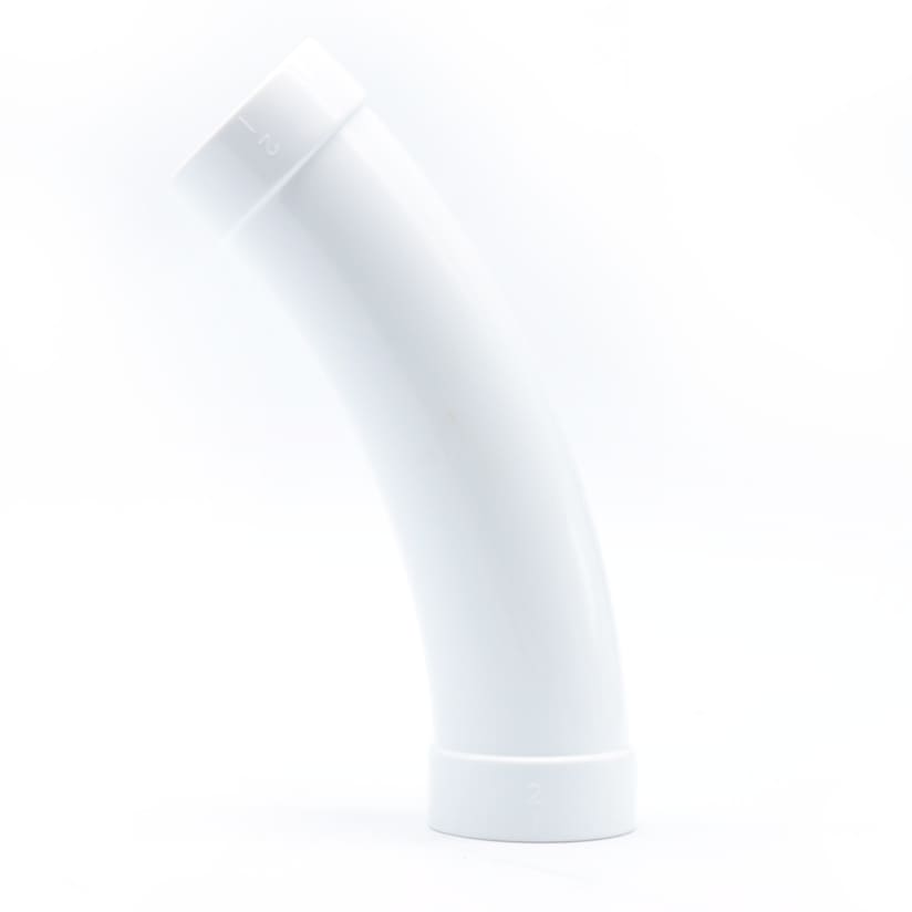 SISTEM AIR - CURVA PVC 90GR FF DIAM. 2' LARGA