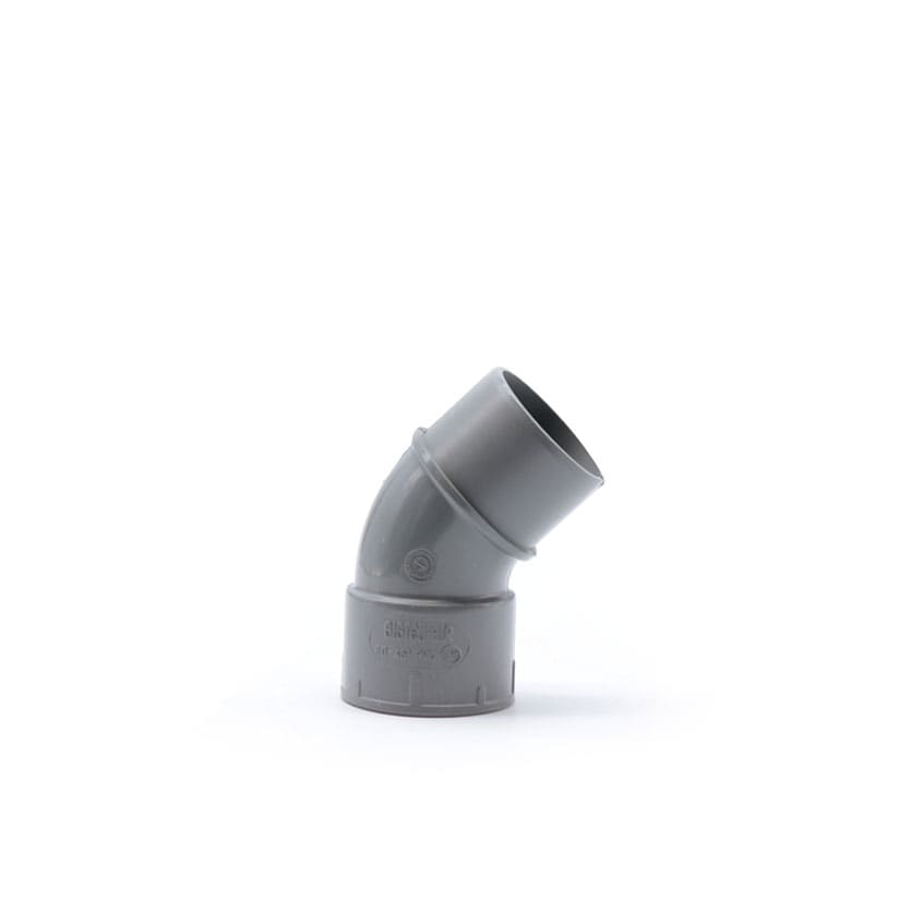 SISTEM AIR - CURVA PVC 45GR MF DIAM. 63