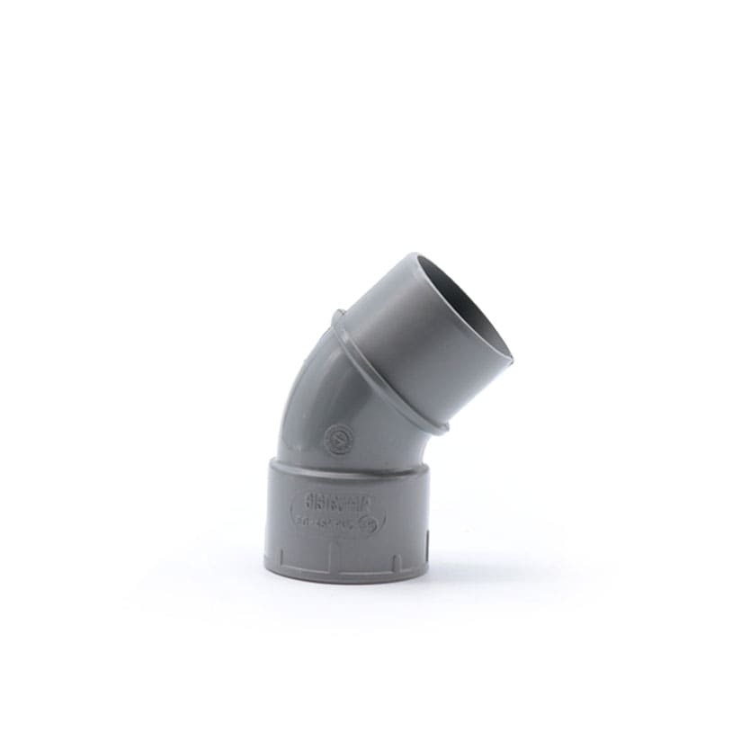 SISTEM AIR - CURVA PVC 45GR MF DIAM. 80
