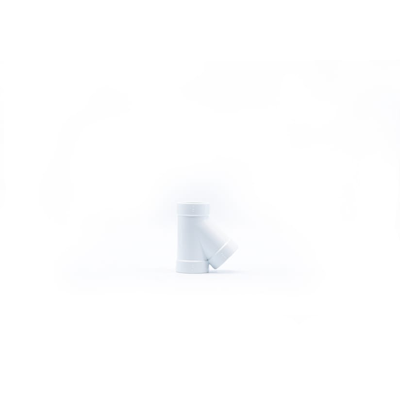 SISTEM AIR - DERIVAZIONE PVC 45GR FFF D.2' BIANCA 4051.2