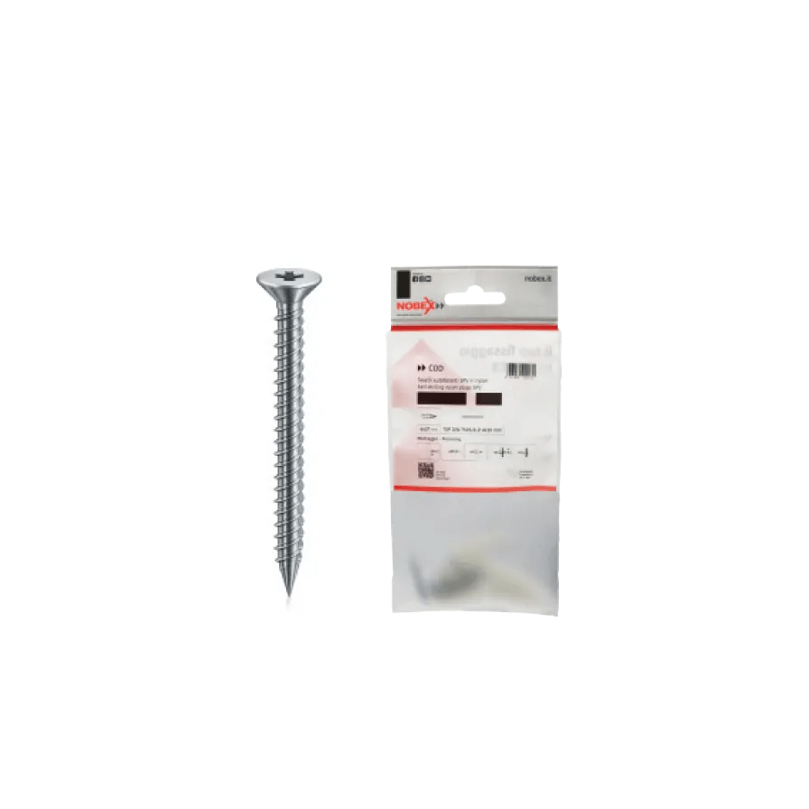 NOBEX - Vite TSP 3x10 in acciaio C15 per fissaggi su materiali metallici
