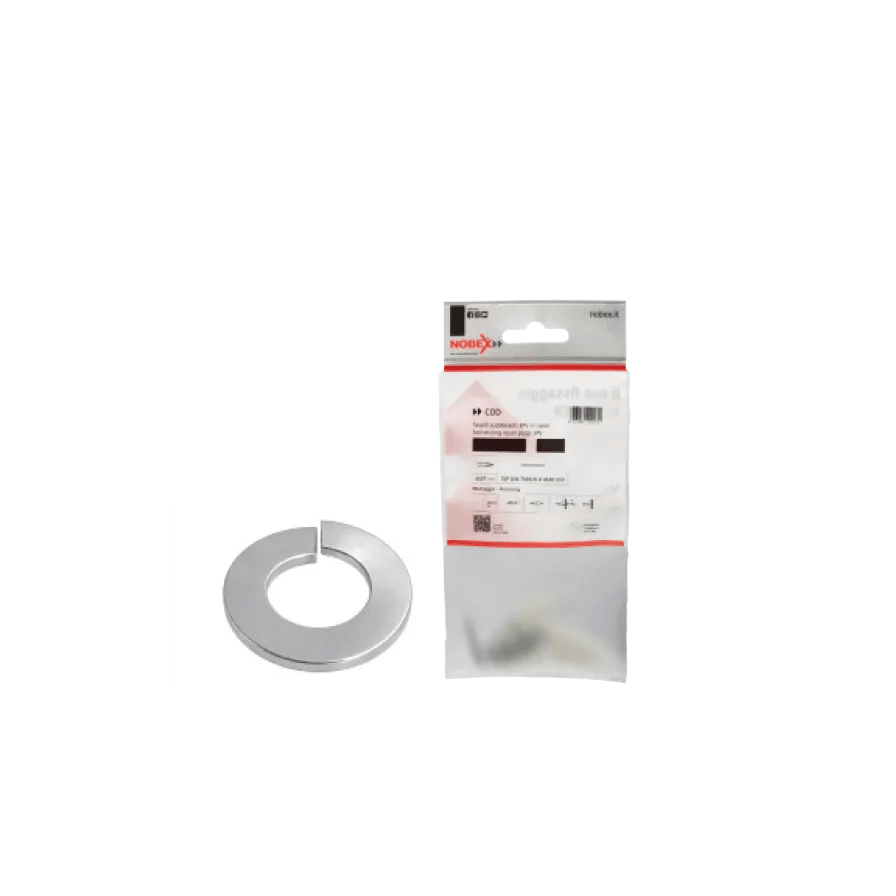 NOBEX - Rondella Grower D.4 in acciaio per fissaggi con funzione antisvitamento